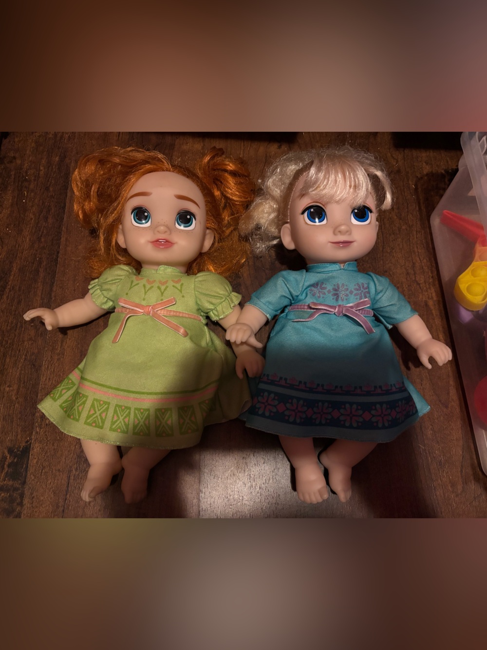 Disney Elsa and Ana baby dolls